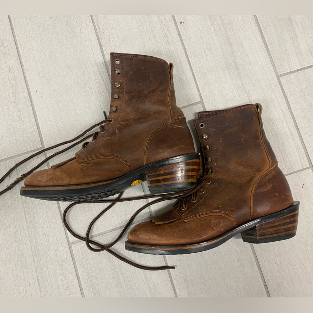 durango boots EUC men size 9/womens 11 - Picture 3 of 8